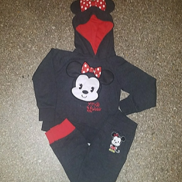 minnie mouse sweat suit